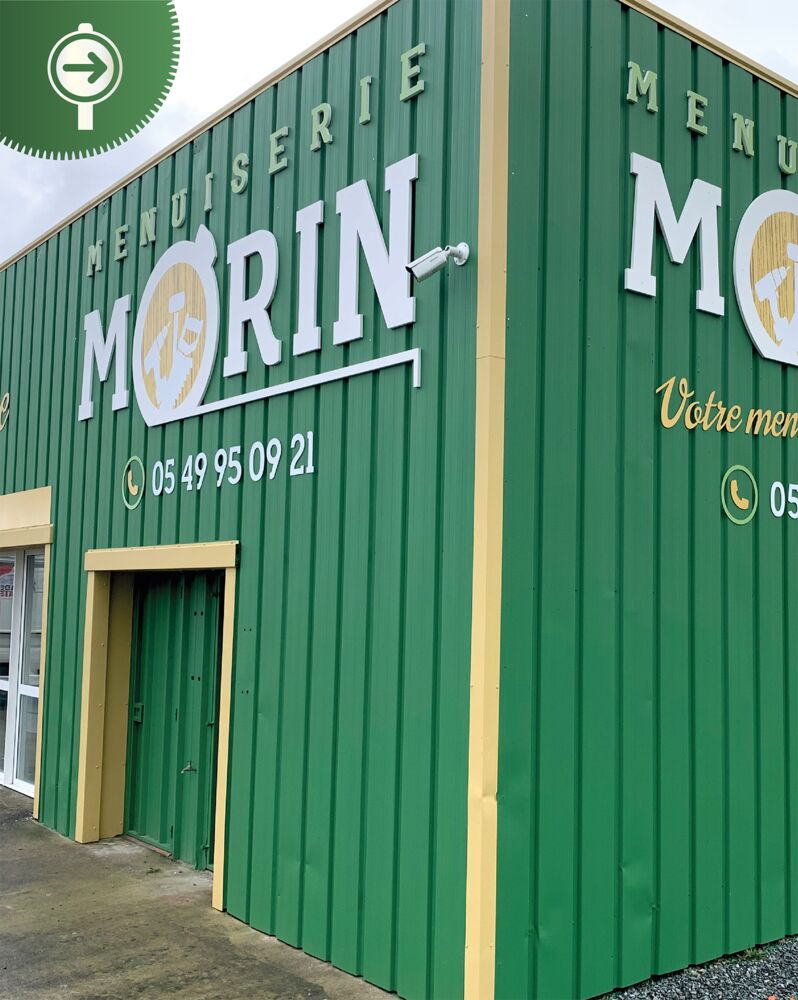 ENSEIGNES "Menuiserie Morin"